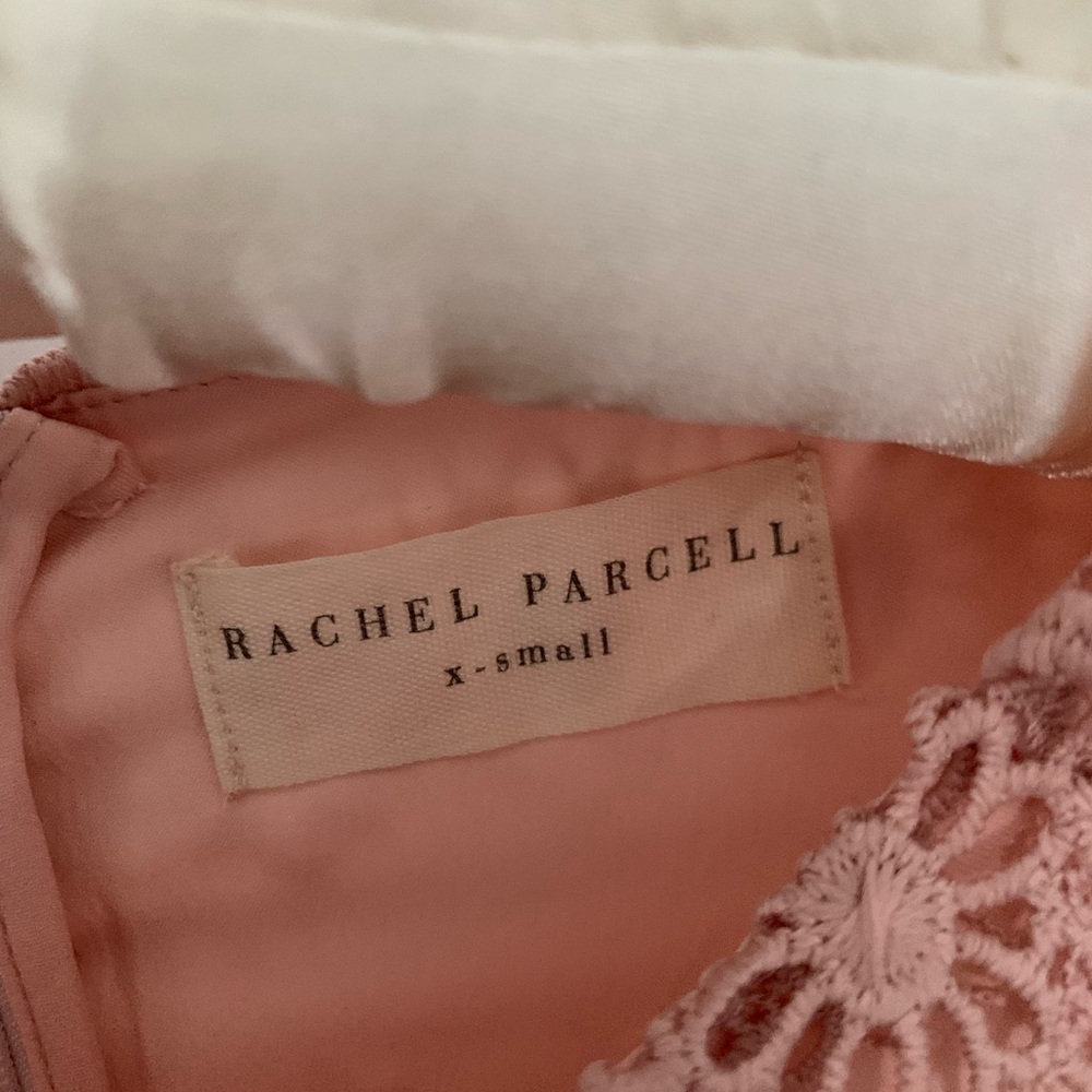 ✨HOST PICK X 2✨RACHEL PARCELL pink lace top | EUC | Size: XS - Picture 5 of 6